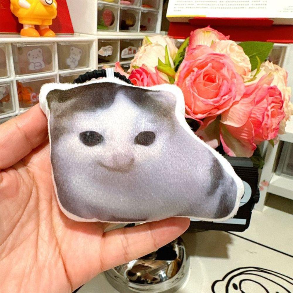 with Sound German Kitten Voice Pendant Cat Voice Doll  Children's Toy Schoolbag Pendant Decoration