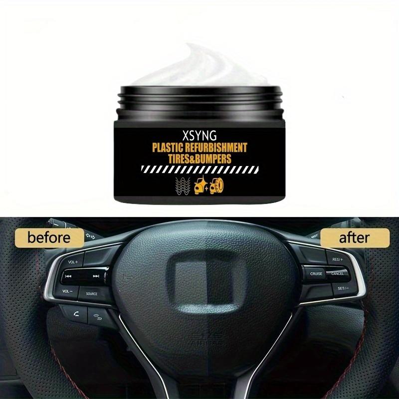 

Крем для восстановления шин - Восстанавливающий уход за пластиковыми деталями и резиновыми полосами для защиты автомобильных шин, бамперов, рулевых колес и деталей двигателя 5G