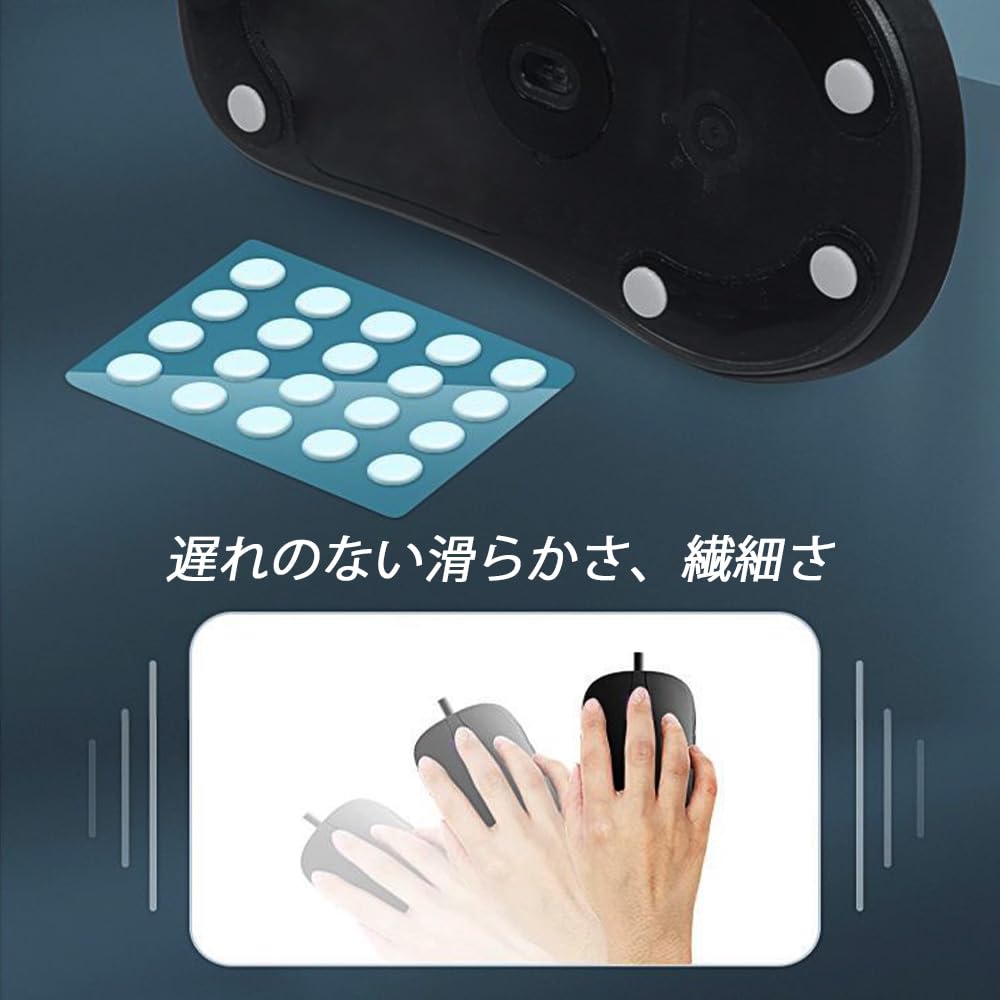 YUHENGCT Universal Round Mouse Feet Replacement, 120 Pieces, 6mm, for Gaming Mice, Made of High-Purity PTFE Material, Enhanced Slip Resistance,