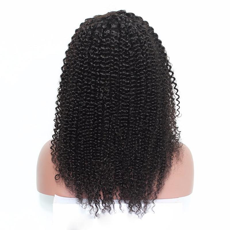 Lace Synthetic Front Hair Wigs Kinky Curly Full Lace Hair Wig Pre Plucked Lace Front Wig