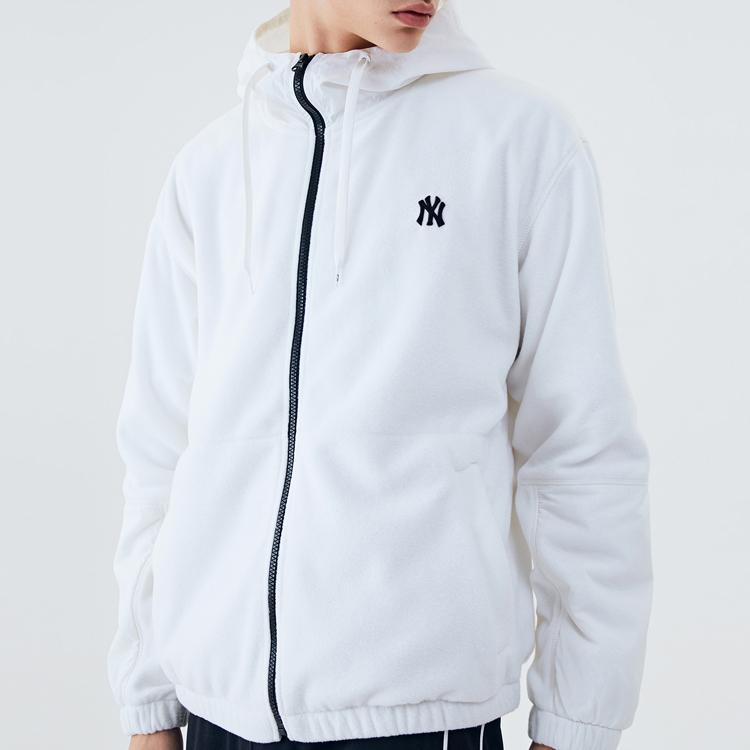 New MLB New York Yankees Jackets Unisex Ivory White 31JP03011-50I
