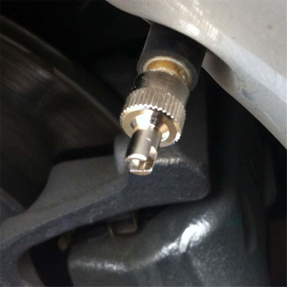 Universal car tire valve cover dust cap copper valve tool key cap