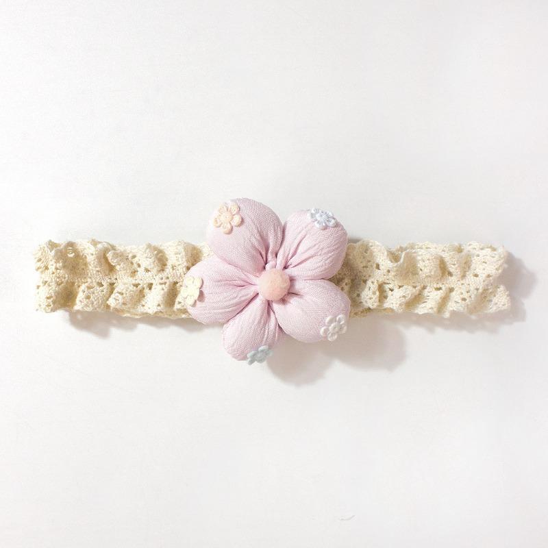 New Baby Headband, Cute Flower Children's Headscarf, Thin Soft Baby Hair Accessories