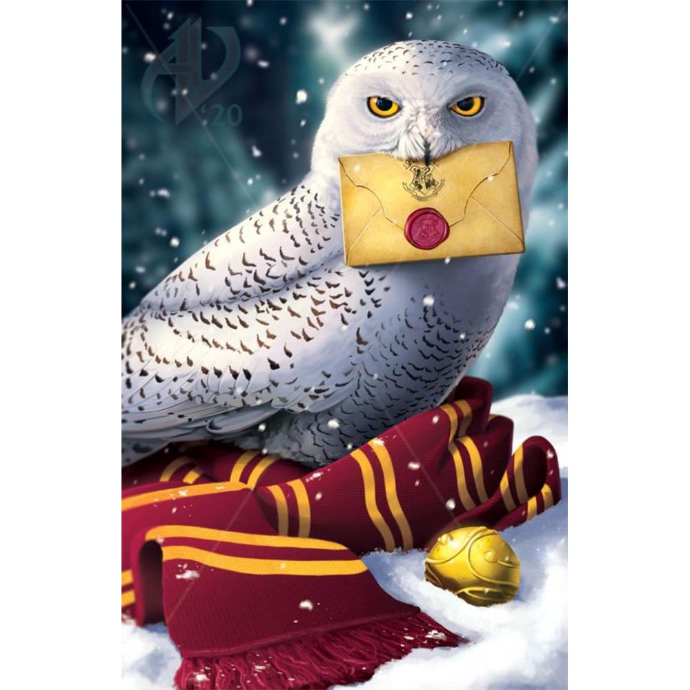 5d Diy Ζωγραφική με Διαμάντια Αέρος Harry Potter Μαγικό Κάστρο Κουκουβάγια Νέα Συλλογή Κέντημα Κοσμήματα Διακόσμηση Σπιτιού Ψηφιδωτό Σταυροβελονιά Δώρο