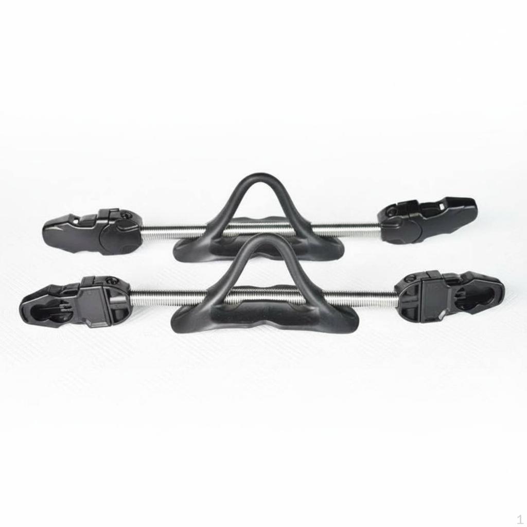 2 Stück Edelstahl Flossenband Elastische Tauchausrüstung für Freitaucher, Taucher S