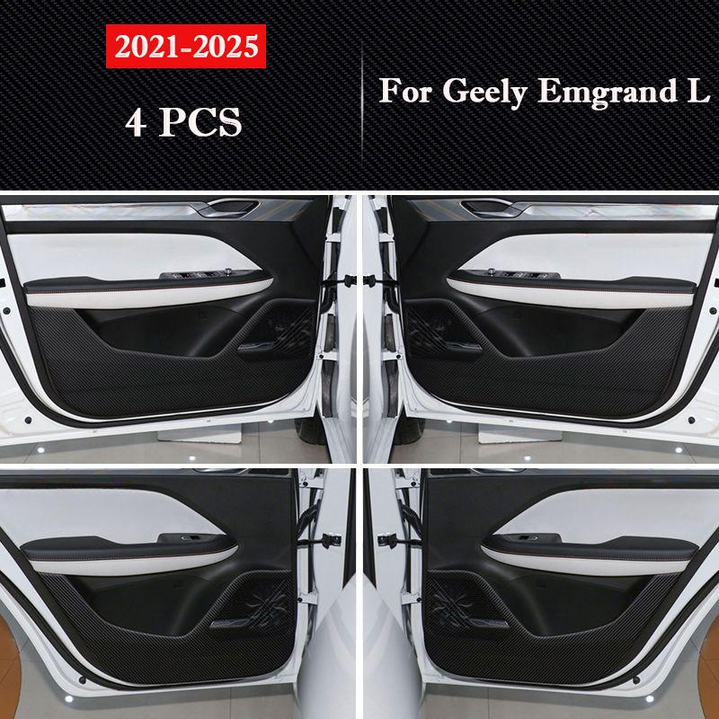 

For Geely Emgrand L 2026 - 2026 Car Door Anti Kick Pad Glove Box Protection Sticker Scratch Resistant Film Interior Accessories