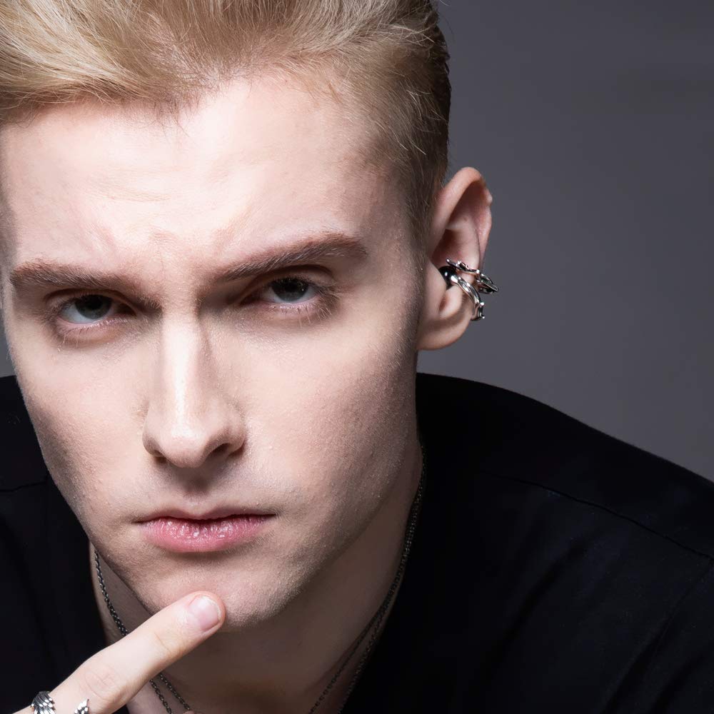 Artemis Classic Shooting Star Ear Cuff (ac-ace0151) - Silver Accessories for Men and Women, Brand Jewelry, Silver Faux Earrings, Non-Pierced