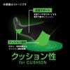 Ankle Double Cushioned for Sports and Assorted Sizes cm cm [Mizuno] Men's Socks, 3-Pair Pack, Support, Sole, Breathable, Running, 681-332, 26.0 ~ 28.0
