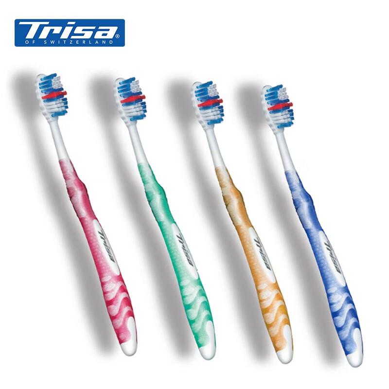 TRISA Swiss All-in-One Zahnbürste mit weichen Borsten