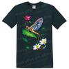 Mayfly Insect T Shirt Colorful Floral Nature Art Graphic Outdoors Tee Gifts