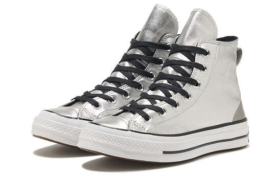

Converse Wmns Chuck 70 High Diamond Metal - Silver 569432C 35