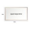 High-Definition Stainless Steel Dual-Use Car Visor Makeup Mirror