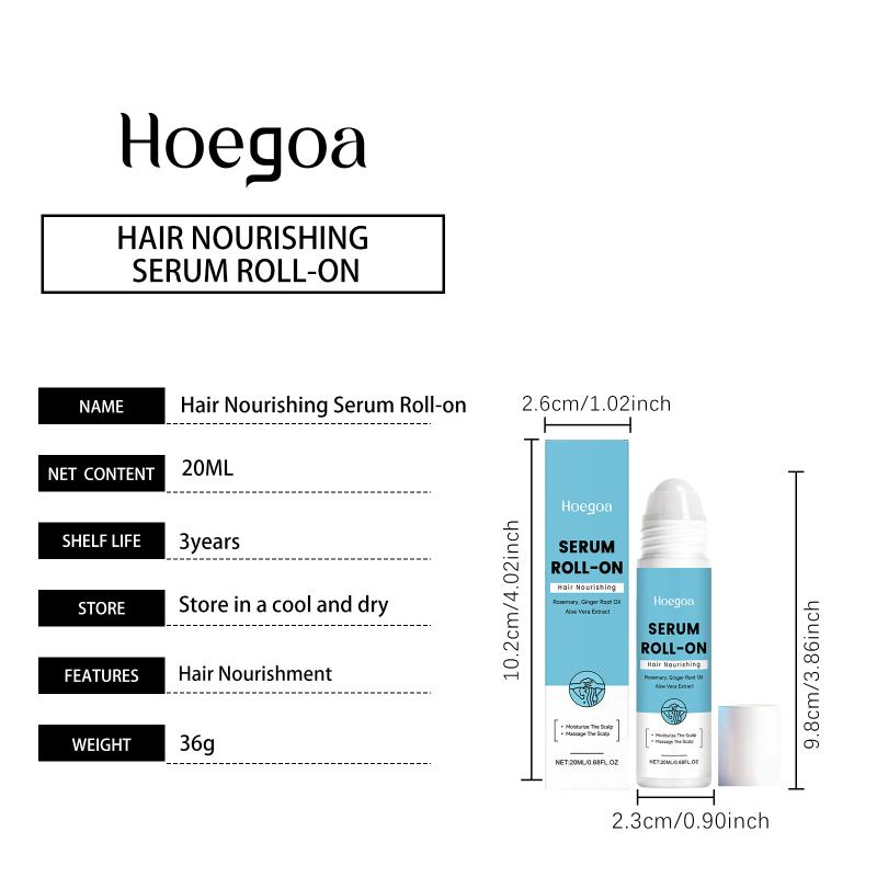 Scalp Care Roller Ball Nourishing and Hydrating for Smooth Hair Daily Massage Use In Home Beauty Routine