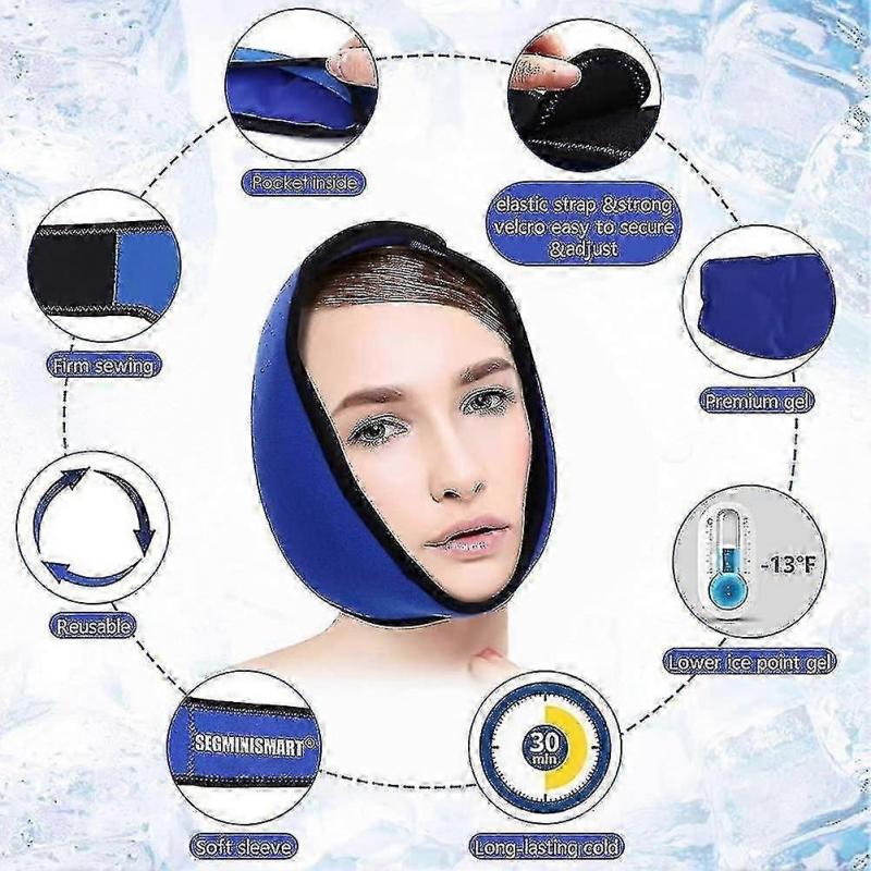 Weisheitszähne Eispackung, Heiß- und Kalt-Eisgel, Großartig zur Linderung von Weisheitszahnschmerzen, Oral- und Gesichtschirurgie