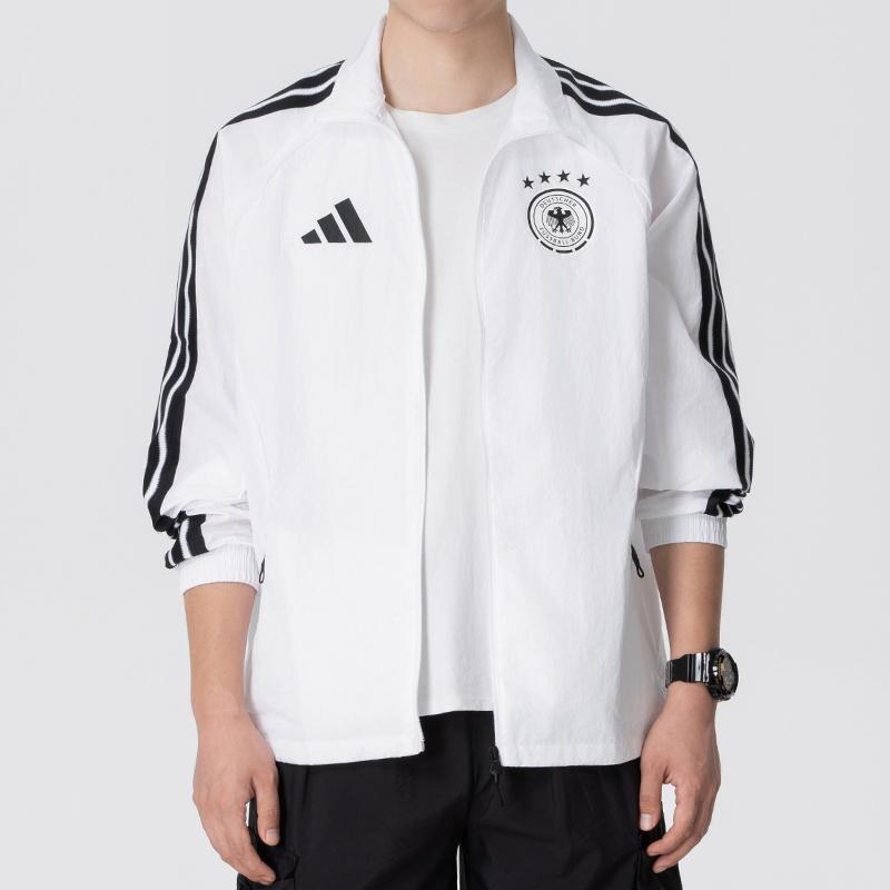 adidas Germany Home Anthem Jacket White Men Outerwear JZ9339