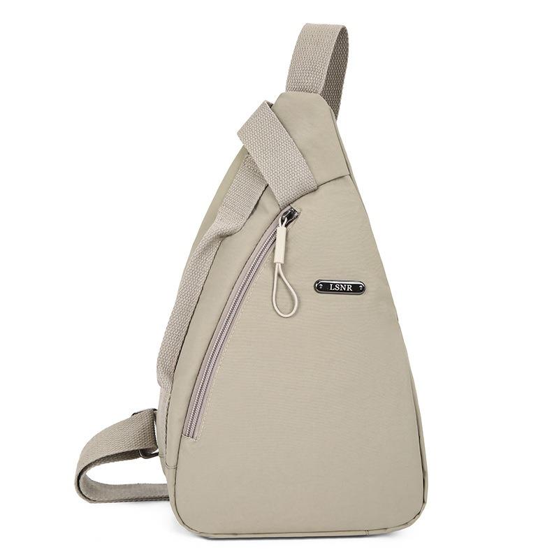 Breast bag, men's and women's messenger bag, girls' casual simple and versatile new sports shoulder messenger backpack