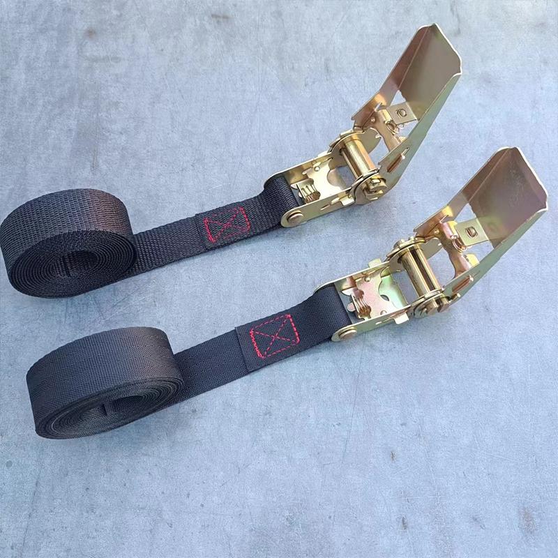 Outdoor Binding Straps With Ratchet Tensioner Self-Locking Binding Fixed Brake Rope Bundle Multi-Purpose
