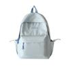 New Backpack Simple Atmosphere Junior High School Students' Schoolbags Leisure Shopping Solid Color Ladies' Backpacks