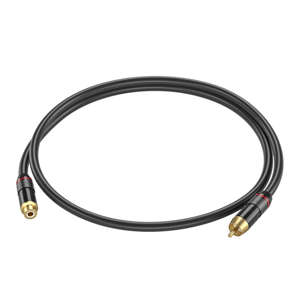 Sound Extension Cable Improved Break Resistance,for Home Theater, HiFi Connection, Subwoofer to Amplifiers Wire
