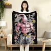 1PC Dragon Ball Patterned Flannel Blanket Suitable For All Seasons For Home Decor Warmth And Comfort Gifts Holiday Present