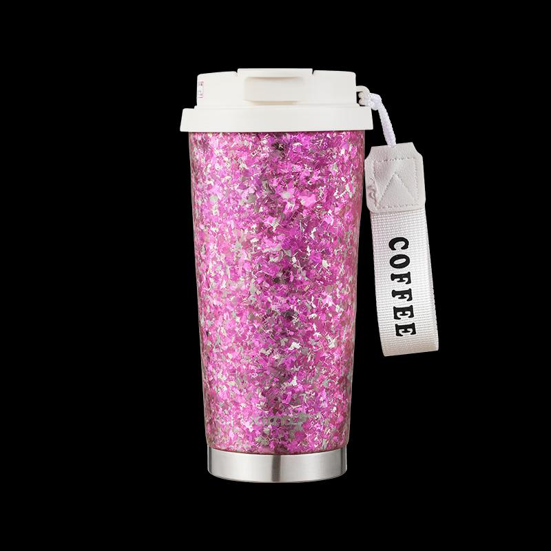 XIMX Double-Layer Titanium Car Travel Mug