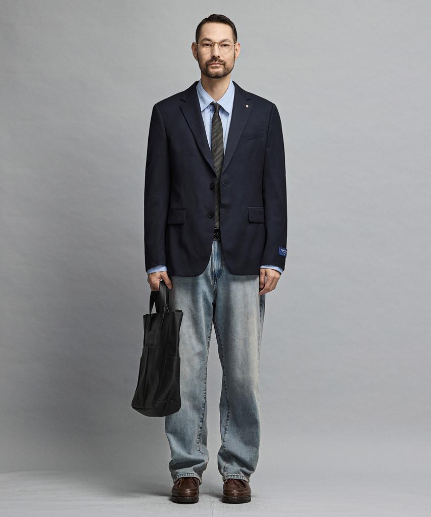 Stco Tech-Poly Four-Way Stretch Essential Formal Jacket_Indigo (Slim Fit)_Ssjvz05Ssn