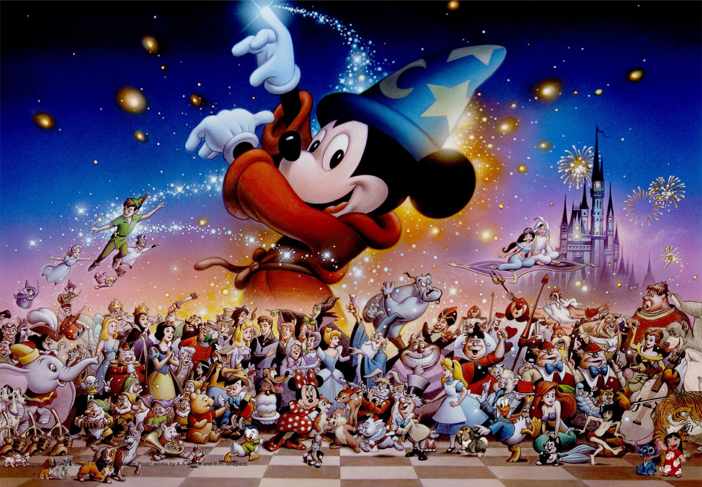 

Пазл из 500 деталей Disney Вечеринка Микки Серия Gyutto [Витражное искусство] (25x36см)