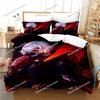Home Textile Tokyo Ghoul Anime Manga Goth Bedding Set Printed Duvet Cover Set Pillowcase Twin Full Queen King Bedclothes029963
