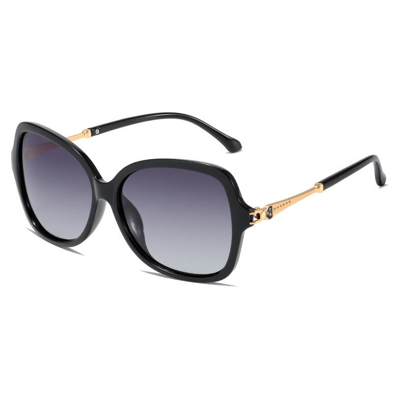 Sunglasses for women's new trendy anti-ultraviolet polarized light, small face, driving myopia sunglasses