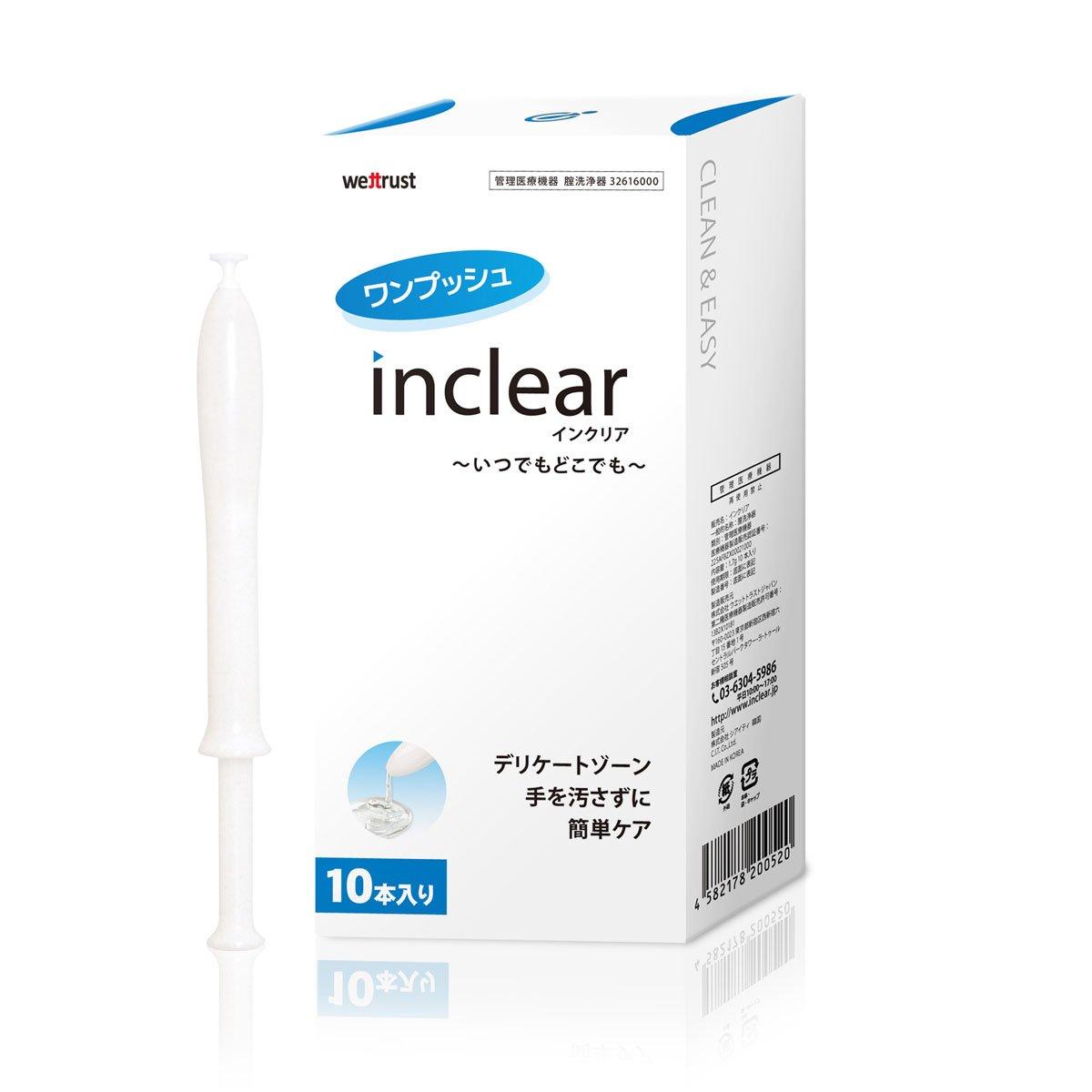 

Вагінальний іригатор Inclear Inclear 10 штук Wet Trust