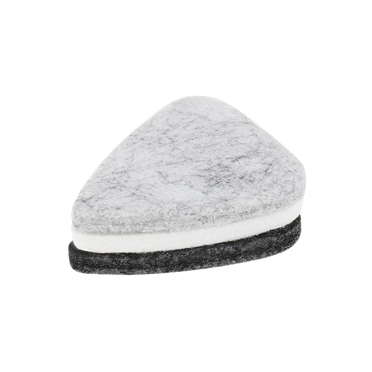 

Медиатор из мягкого фетра для гавайской гитары 21 23 26 серый