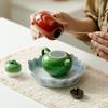 European-style Ceramic Tea Canister Colorful Multifunctional Candy and Snack Box Kitchen Nuts and Coffee Bean Herb Storage Jar