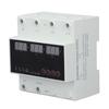 Automatic Transfer   DIN Rail Mounted 3 Phase   LED Display Under Over Voltage Protector