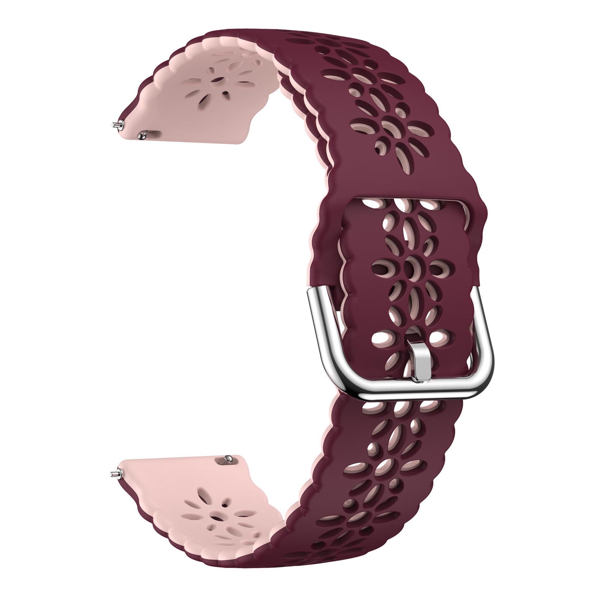 

20MM Silicone Strap For Samsung Galaxy Watch 7/4/5Pro 45mm 40mm 44mm Bracelet For Galaxy Watch 6 Classic 43mm 47mm Band For Garmin Venu 2 Plus Strap Galaxy Watch 3 41mm