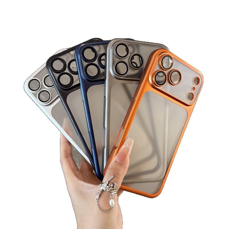 IPhone 17 Pro Max Hülle: Galvanisiert Leicht Vollabdeckung mit Linsenfolie