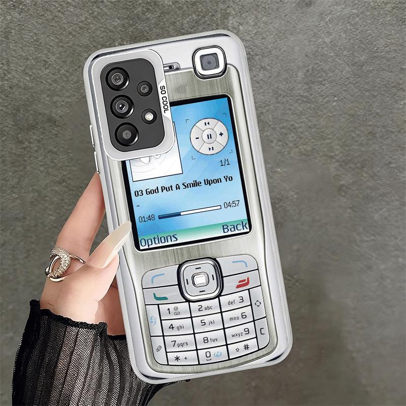 

Funny Retro Callphone Soft Phone Case for Samsung A17 A16 A15 A14 A13 A57 A56 A55 A54 A53 A37 A36 A35 A34 A33 A26 A25 A24 A23 A5 Samsung A37