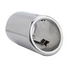 1 Pair of Car Exhaust Tail Pipes Muffler Tips Replacement 67mm