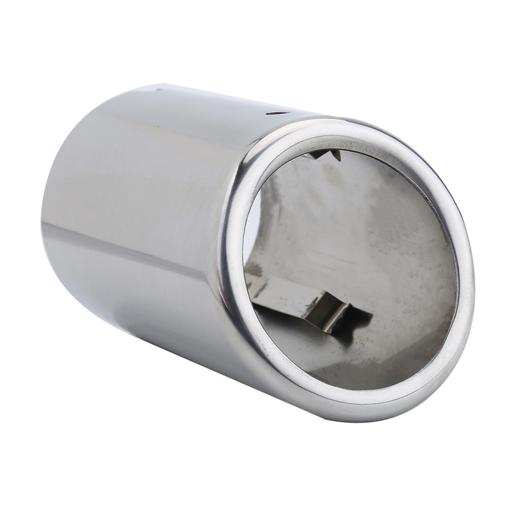 1 Pair of Car Exhaust Tail Pipes Muffler Tips Replacement 67mm