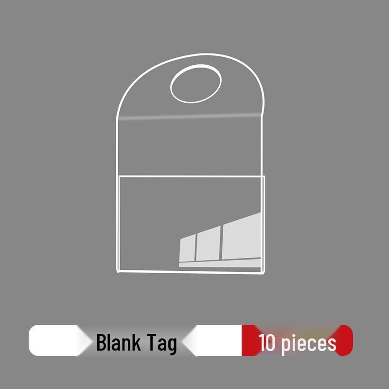 Promotional Clothing Store Hang Tag: Price, Discount, Recommended Label for Shelf Display