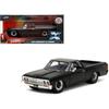 JADA TOYS 1/32 Scale Chevy El Camino 1967 Matte Black Model Car Fast & Furious 10 Collectible Vehicle