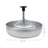 Feeding Bowl,   Feeding, Feeding Container with Plastic Grooved Rod, Stainless Steel