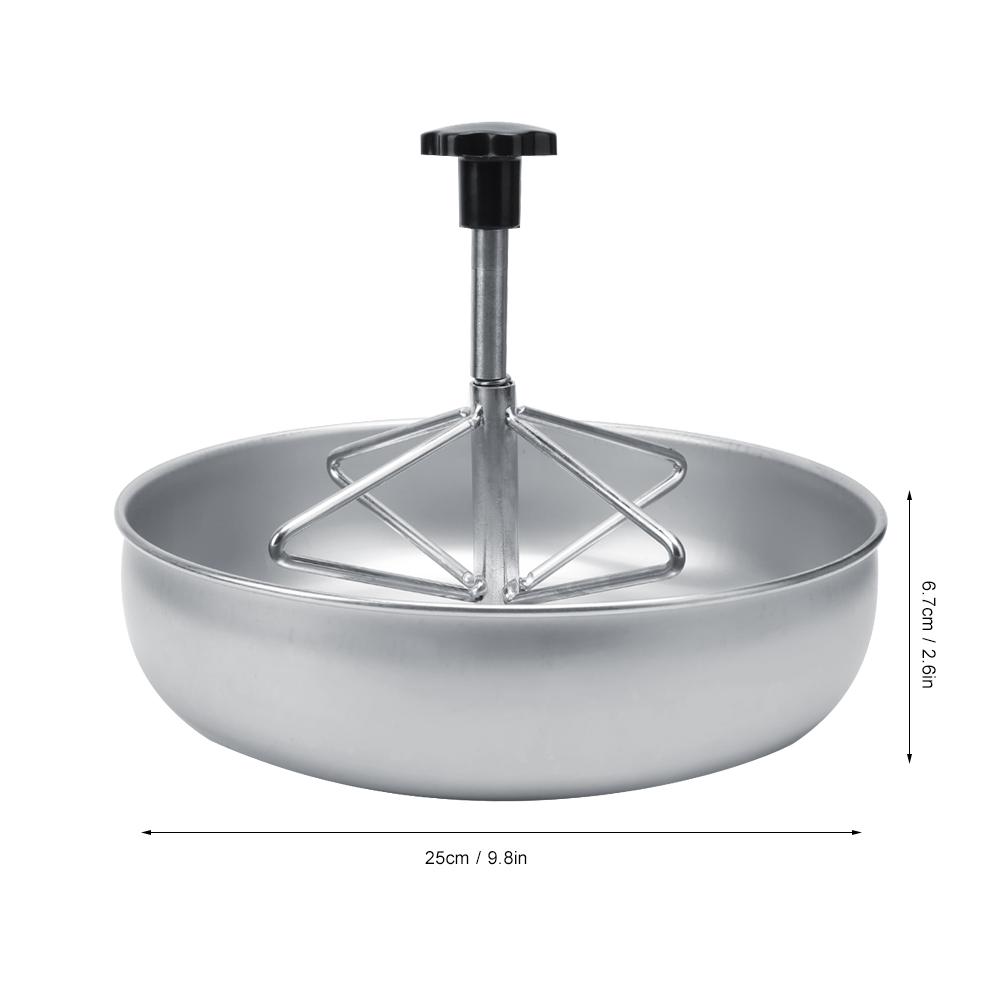Feeding Bowl, Feeding, Feeding Container with Plastic Grooved Rod, Stainless Steel