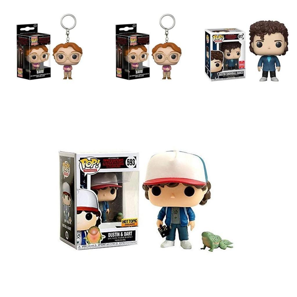 Cute Stranger Thing Jonathan Joyce Keychain Figure With Box For Decoration