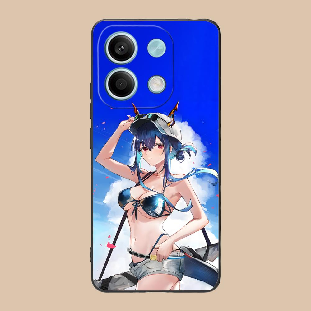 Arknights Chen Mobile Phone Case for POCO M6 M5 M4 M3 X7 X6 X5 X4 X3 F6 F5 F4 Pro GT 5G Colour Protective Pretty Cover Luxury