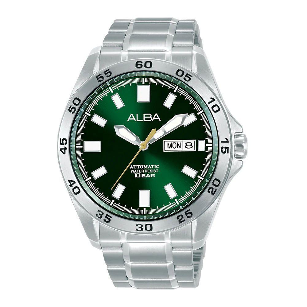 

АЛЬБА (От Seiko) Автоматические мужские часы с зеленым циферблатом AL4747X1 зелёный