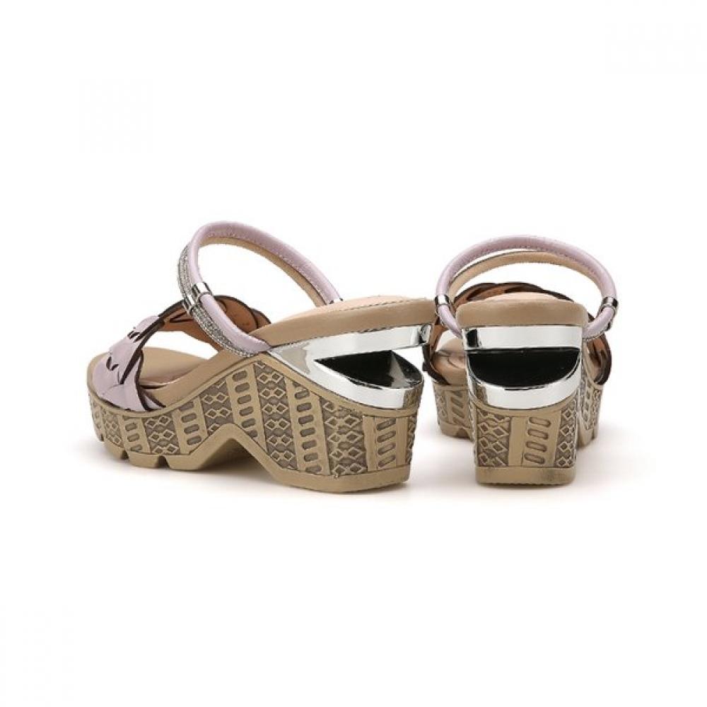 Misope Women Woven Height Increase Sandal 8cm 012224023