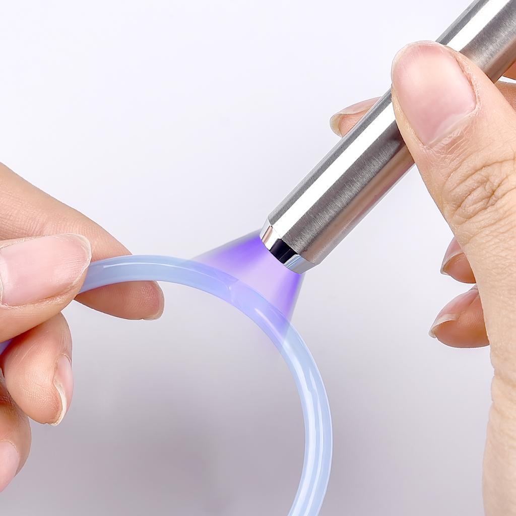 20g/30g/50g UV Epoxy Resin Glue DIY Jewelry Making High Transparency Fast Drying High Hardness Glue UV Lamp DIY Craft Decor