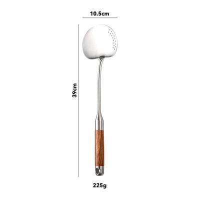 ZISIZ Wooden Handle Kitchen Utensil Set