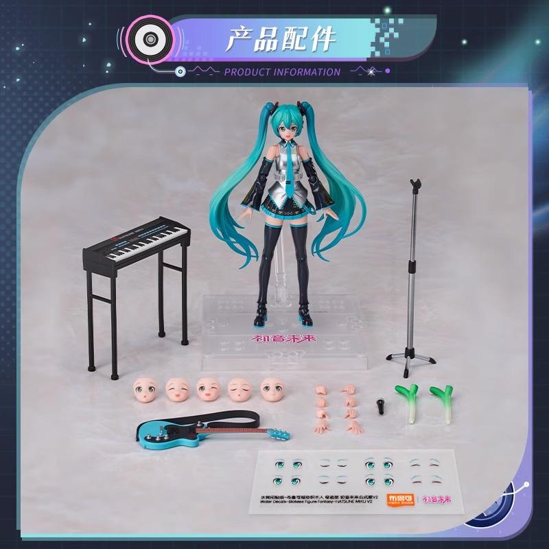 

Original BLOKEES Hatsune Miku Assembly Anime Figure Model Miracle Cherry Blossom Future Series Pvc Doll Collection Figures Gift
