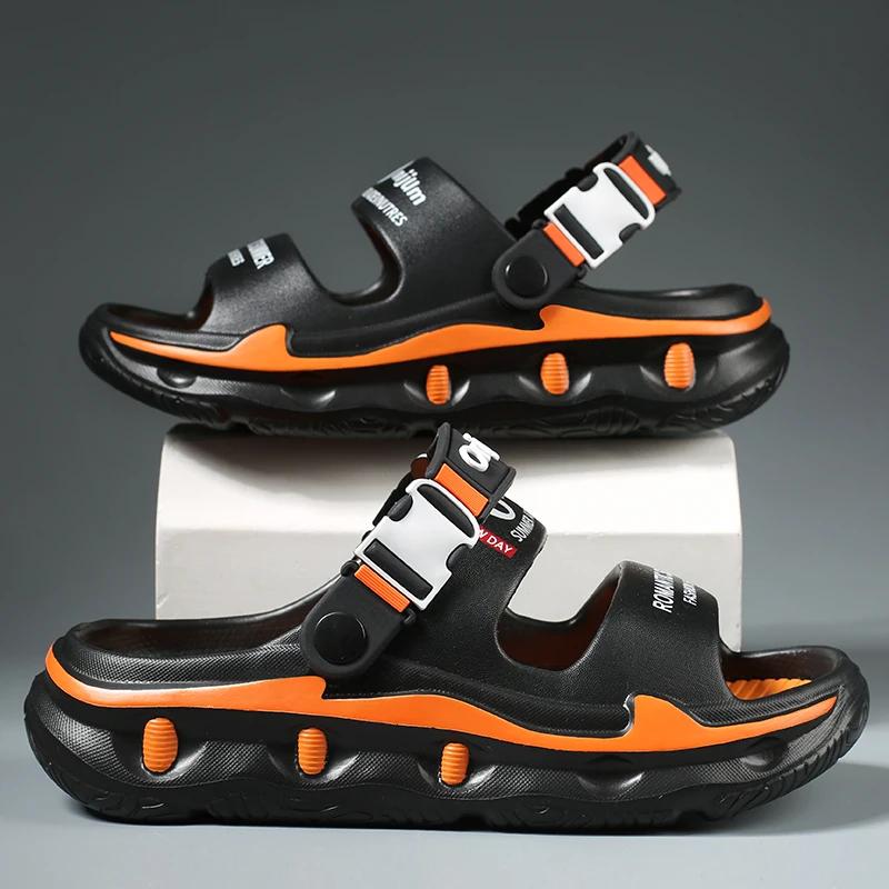 MAEDEF Men Slippers Man Sandals EVA Men's Soft Casual Shoes Beach Sandals Summer Slippers Mens Clogs Shoes Flip Flops Male Shoes